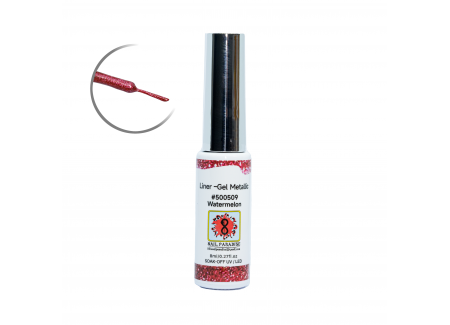 Liner Gel Metallic - Watermelon 8 ml